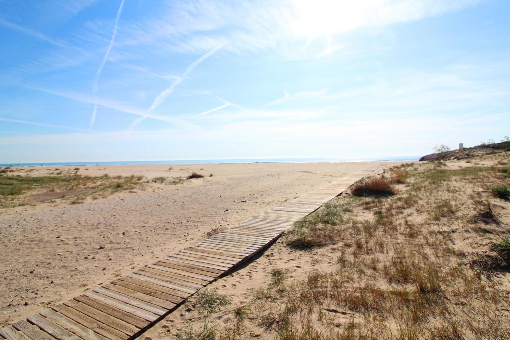 Global Properties, Apartamento Con Terraza E Increibles Vistas Al Mar Sagunto Zewnętrze zdjęcie