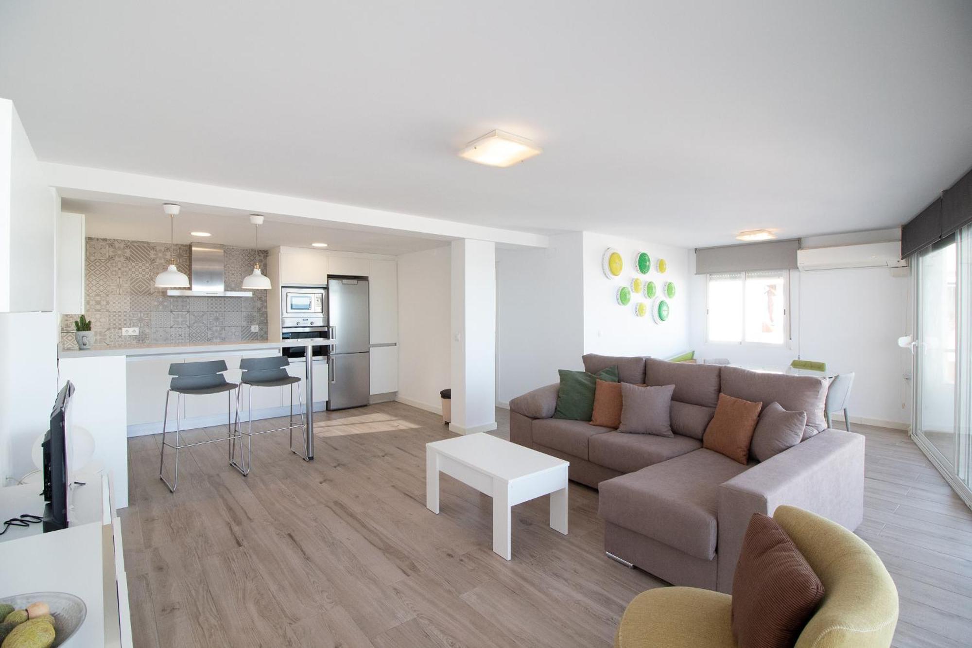 Global Properties, Apartamento Con Terraza E Increibles Vistas Al Mar Sagunto Zewnętrze zdjęcie