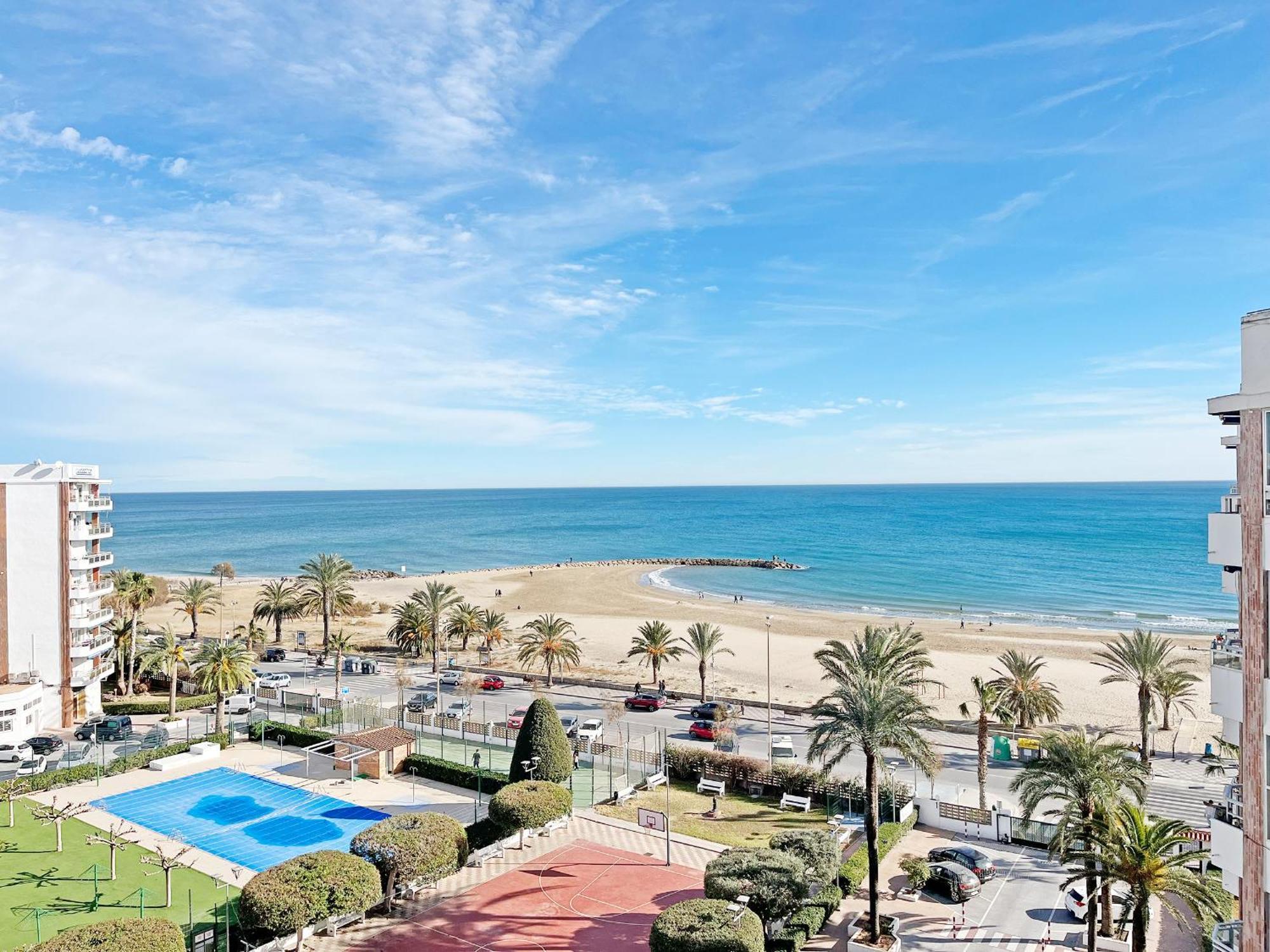 Global Properties, Apartamento Con Terraza E Increibles Vistas Al Mar Sagunto Zewnętrze zdjęcie